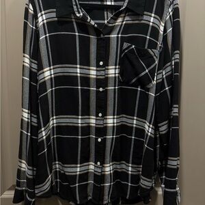 Lucky Brand Casual Plaid Button Down Shirt